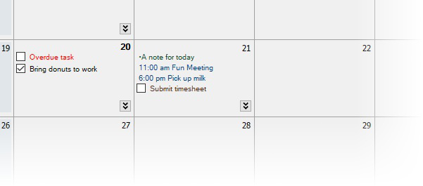 Pandali Calendar screenshot